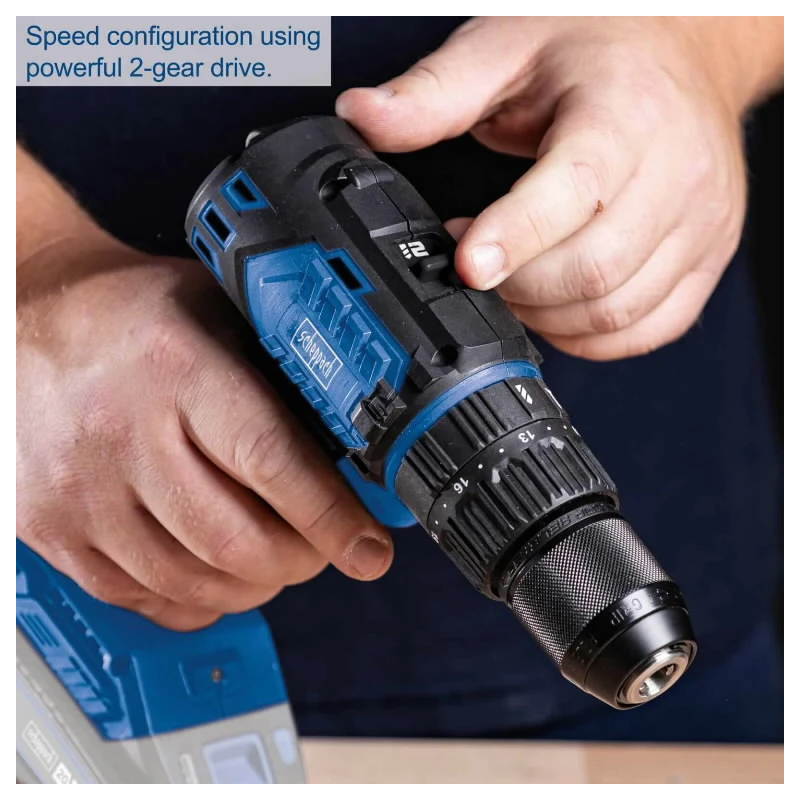 Akumulatora triecienurbjmašīna BC-CD60-X, GEN2, karkass, Scheppach