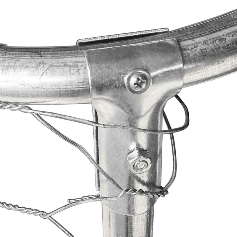 vidaXL suņu voljērs ar jumtu, 600x200x150 cm