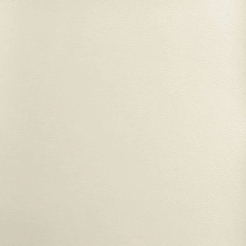 vidaXL atpūtas krēsls, atgāžams, balta mākslīgā āda