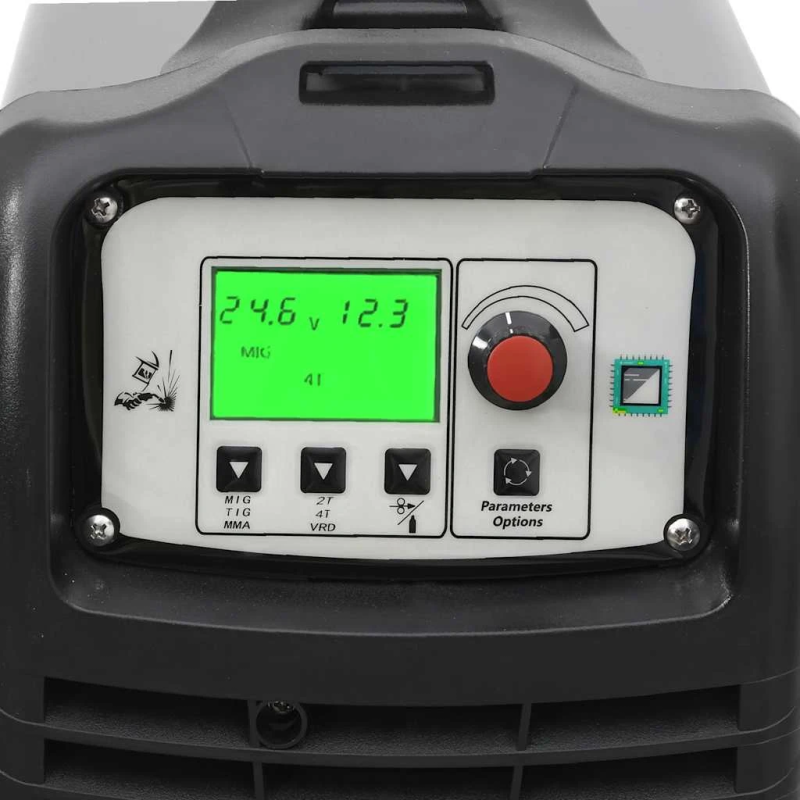 vidaXL metināšanas iekārta, MIG, MMA, pacelšanas TIG, 200 A