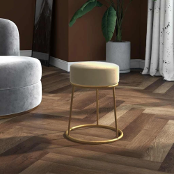 vidaXL apaļš krēsls, tumši pelēks samts