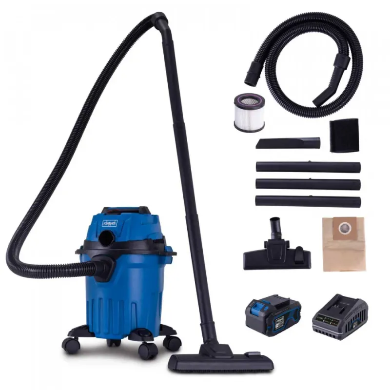 Akum. dulkių siurblys C-NTS15-X – S, Scheppach