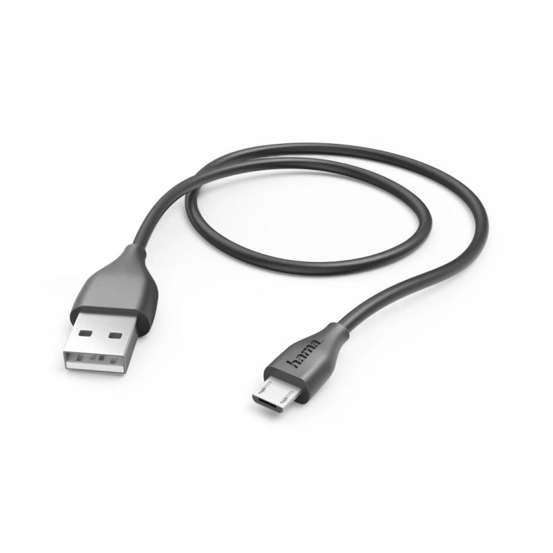 Hama 00173610 Charging-Data Cable, Micro-USB 1.4m Black