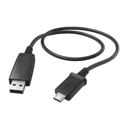 Hama 00173672 Charging-Data Cable, Micro-USB 0.6m Black