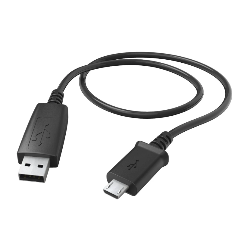 Hama 00173672 Charging-Data Cable, Micro-USB 0.6m Black