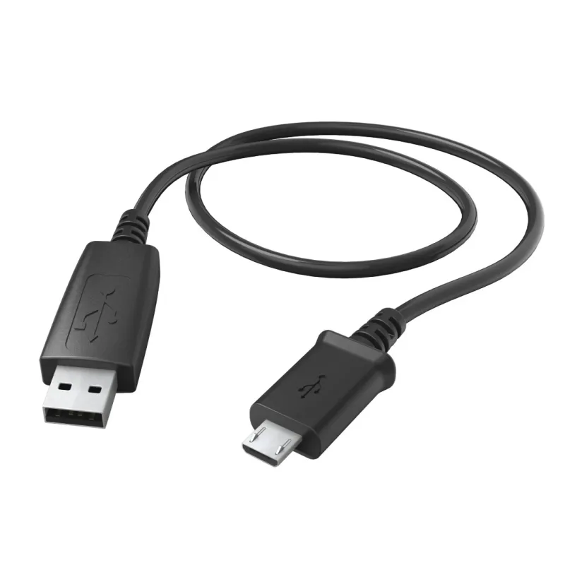 Hama 00173672 Charging-Data Cable, Micro-USB 0.6m Black