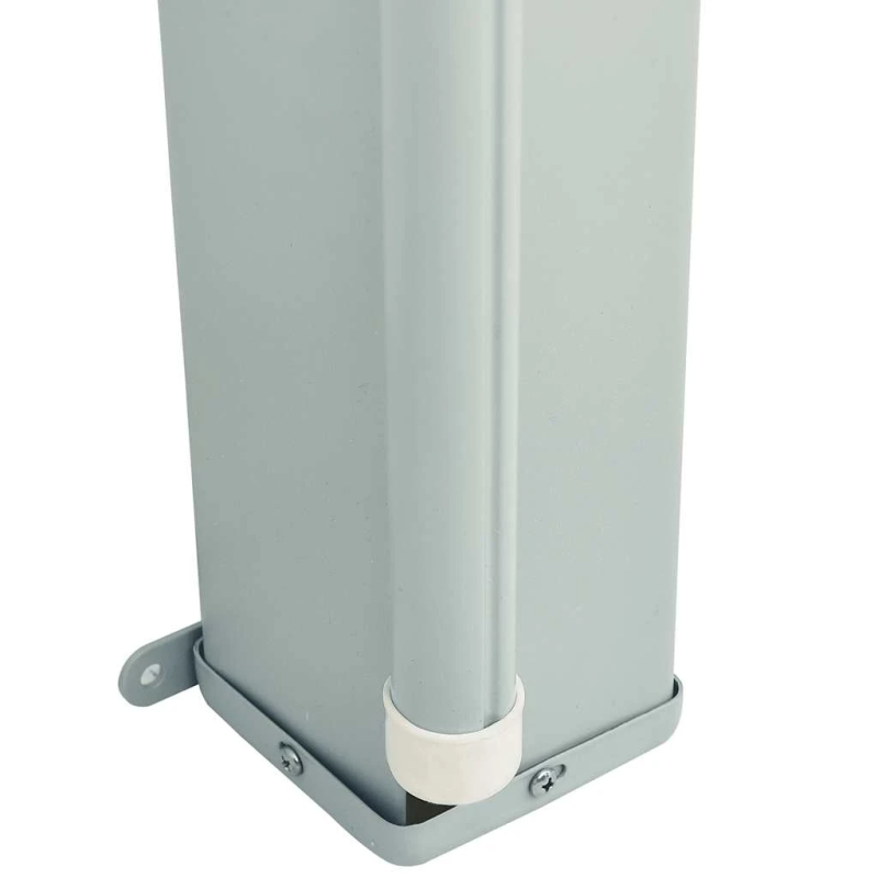 vidaXL izvelkams sānu aizslietnis, 180x600 cm, melns