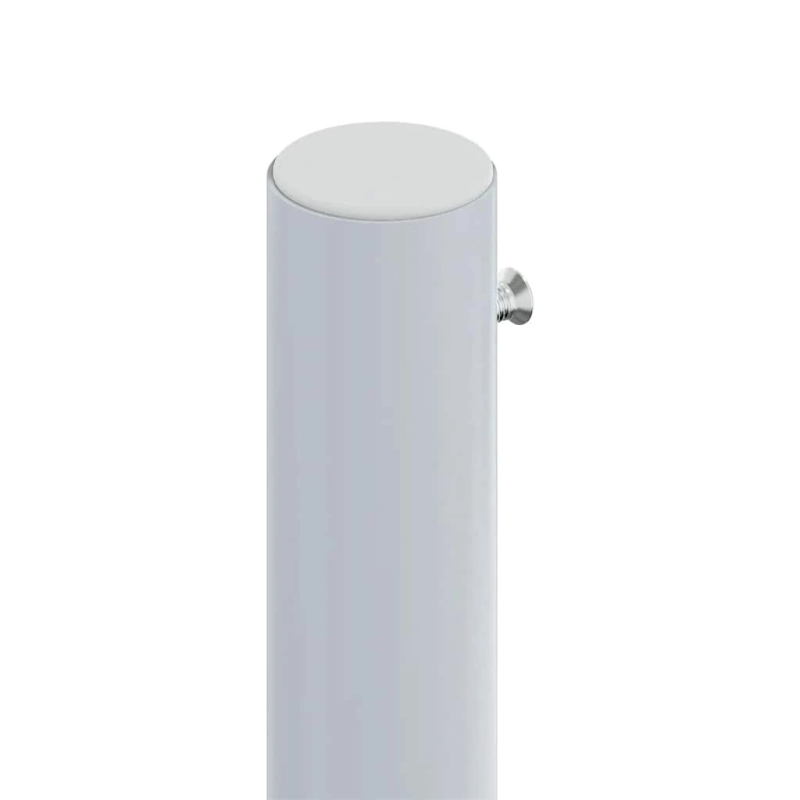 vidaXL izvelkama sānu markīze, sarkana, 220x600 cm