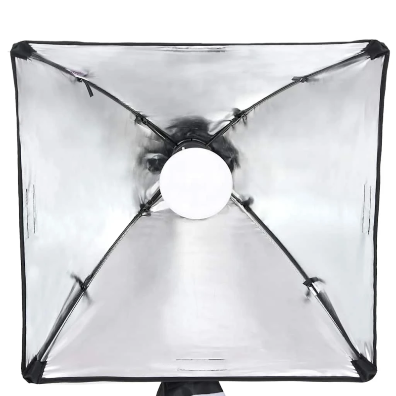 vidaXL fotostudijas gaismu komplekts, statīvi un softboksi