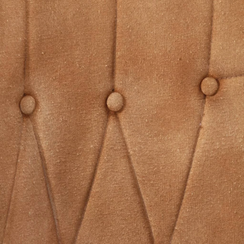 vidaXL atpūtas krēsls, brūns audekls