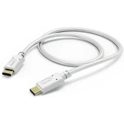 Hama 00183328 Charging-Data Cable, USB Type-C - USB Type-C 1.5m White