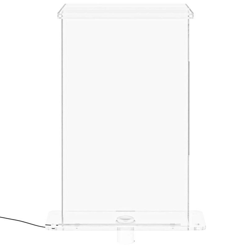 vidaXL baseina strūklaka ar RGB LED gaismām, akrils, 51 cm