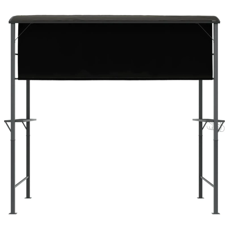 vidaXL nojume ar jumtu, 220x110x200 cm, antracītpelēka