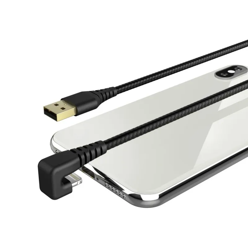 Hama 00187221 Gamer Charging-Data Cable, USB-A - Lightning 1.5m, Black