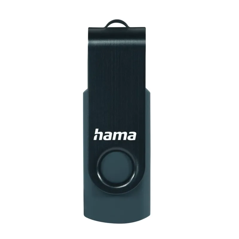 Hama 00182465 Rotate 128GB USB 3.0 petrol blue