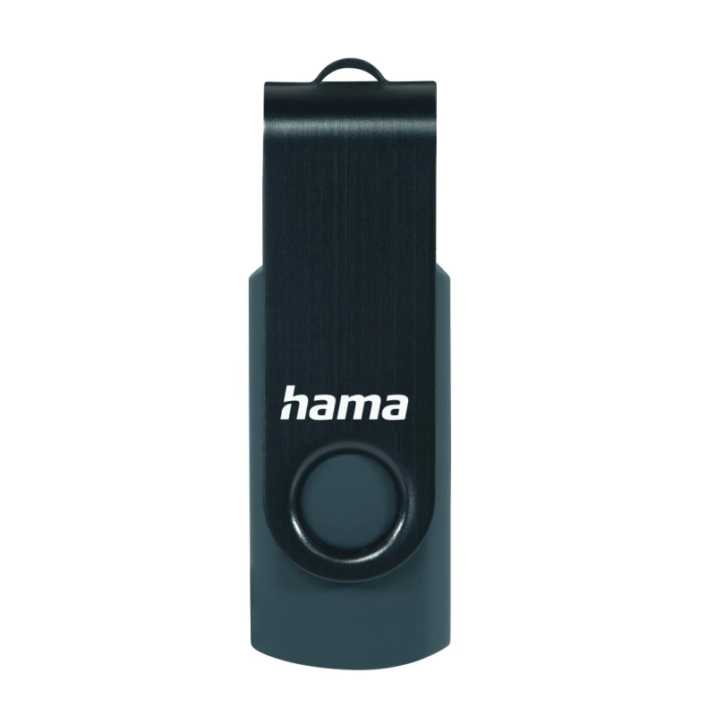 Hama 00182466 Rotate 256GB USB 3.0 Petrol Blue