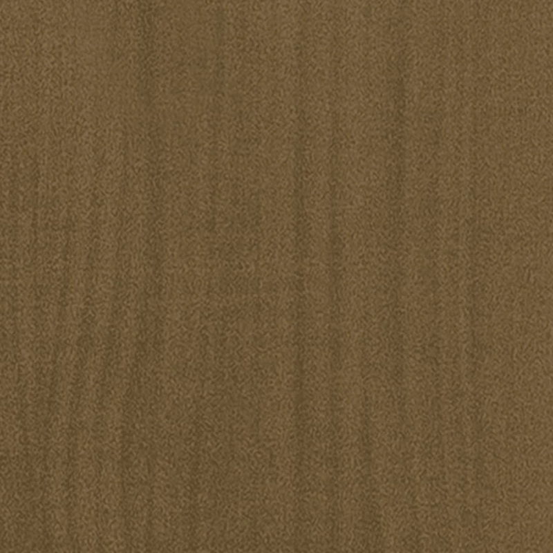 vidaXL dārza puķu kaste, 70x70x70 cm, brūns priedes masīvkoks