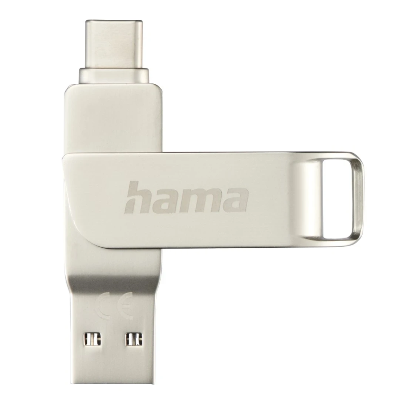 Hama 00182492 C-Rotate Pro 256GB USB 3.0 silver