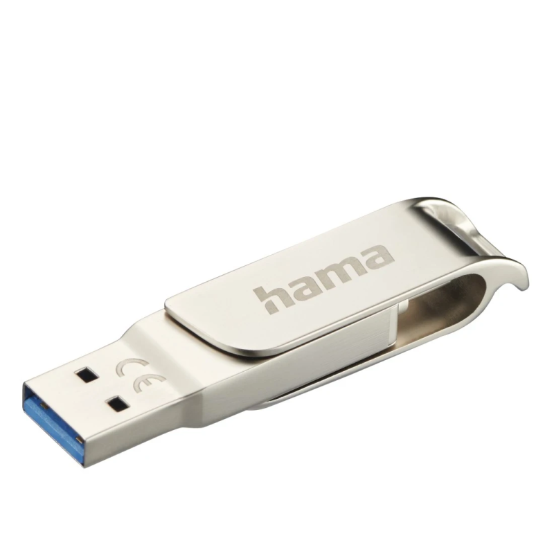 Hama 00182492 C-Rotate Pro 256GB USB 3.0 silver