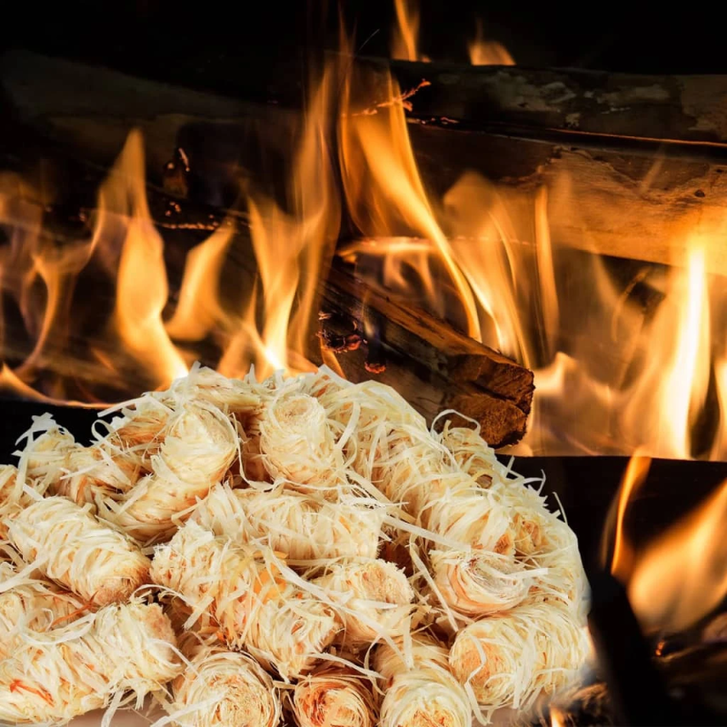 vidaXL grila iekurs BIO, 30 kg