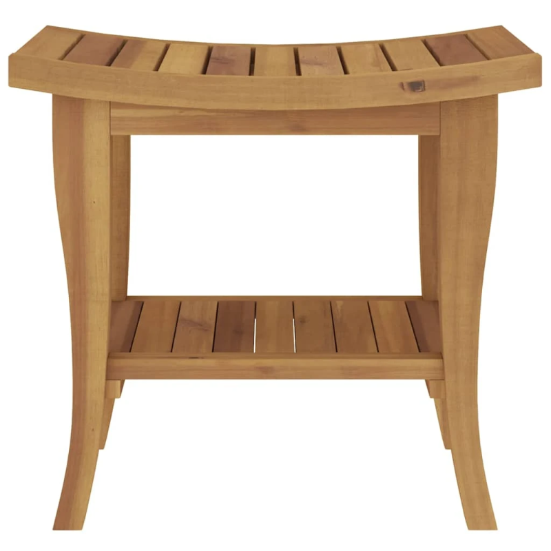 vidaXL vannasistabas galdiņš, 50x35x45 cm, masīvs tīkkoks