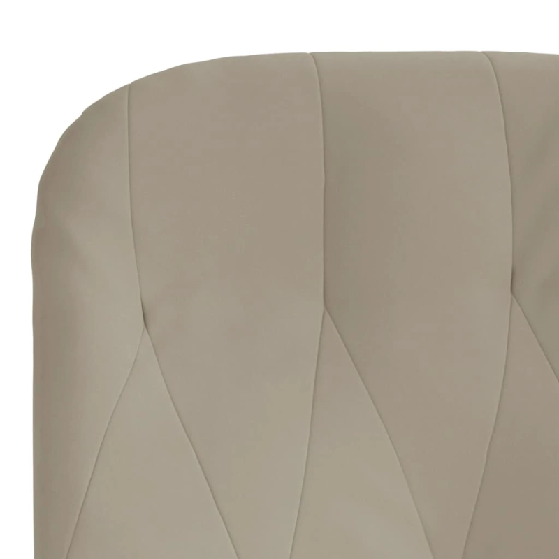 vidaXL atpūtas krēsls, gaiši pelēks samts