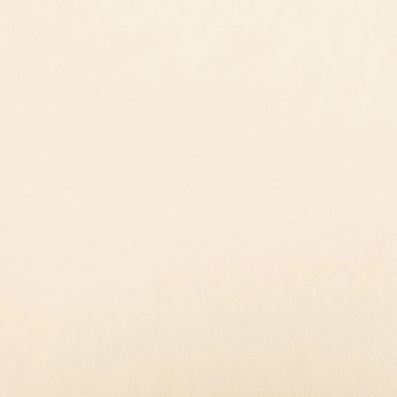 vidaXL atpūtas krēsls, krēmbalts samts