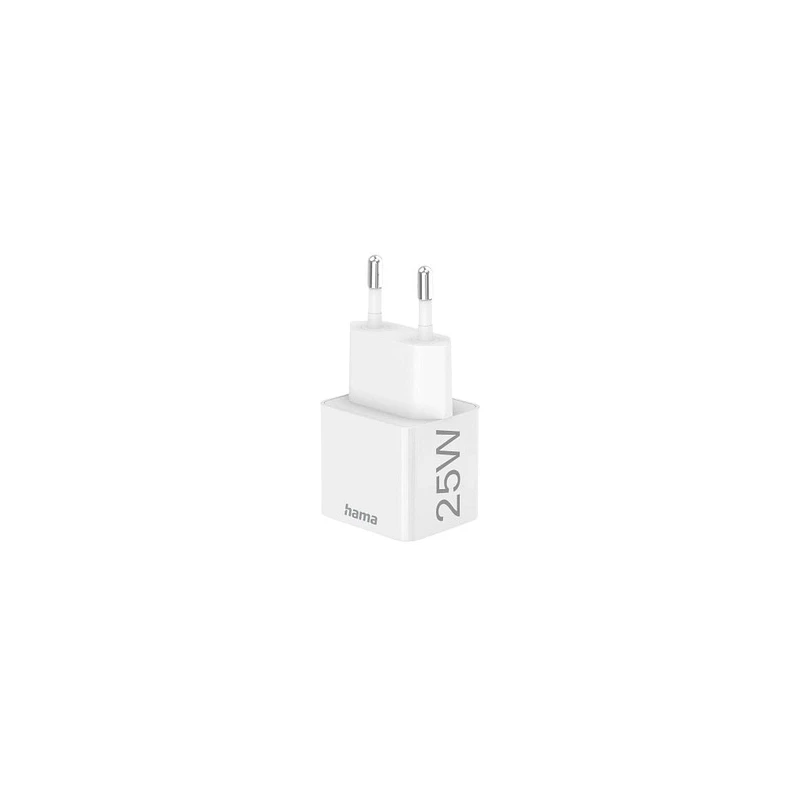 Hama 00201652 Charger 220V USB-C PD-Qualcomm 25W White