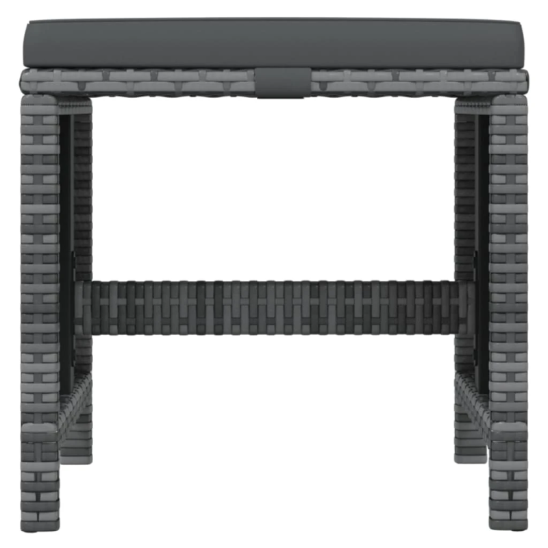 vidaXL 21-daļīgs dārza mēbeļu komplekts ar matračiem, PE rotangpalma