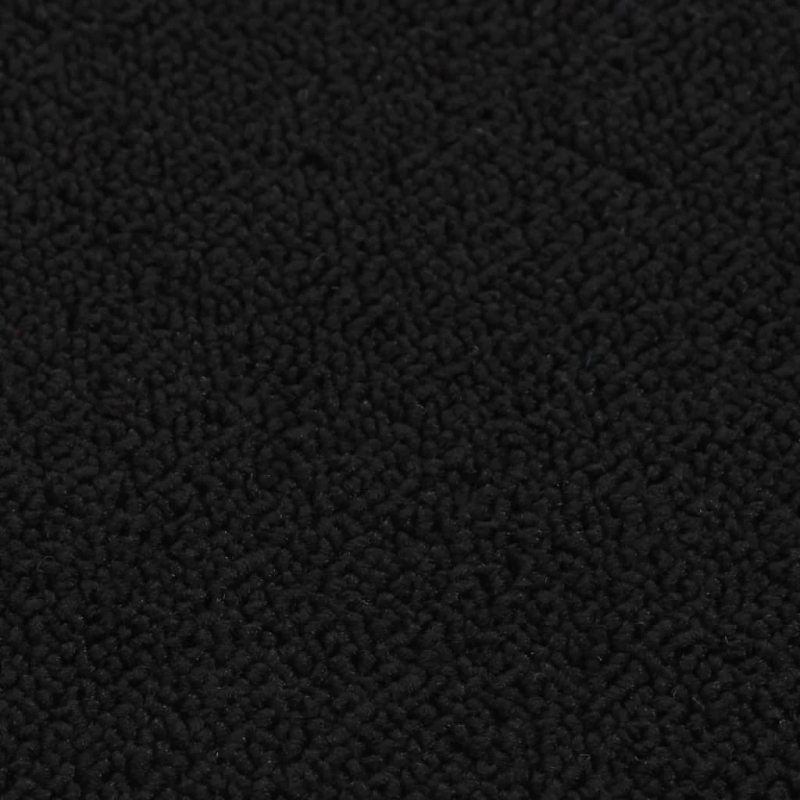 vidaXL kāpņu paklāji, neslīdoši, 15 gab., 60x25 cm, melni, taisnstūra