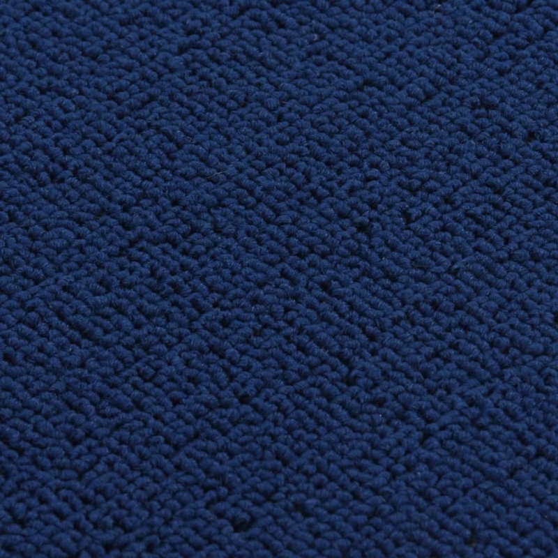 vidaXL kāpņu paklāji, neslīdoši, 15 gab., 60x25 cm, tumši zili