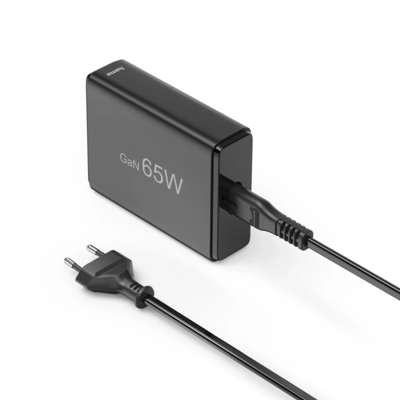 Hama 00201979 Charging Station With USB-C-USB-A 65 W Black