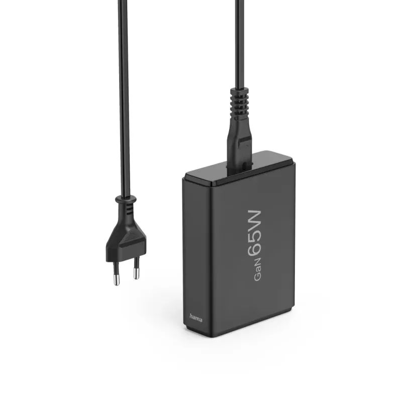 Hama 00201979 Charging Station With USB-C-USB-A 65 W Black