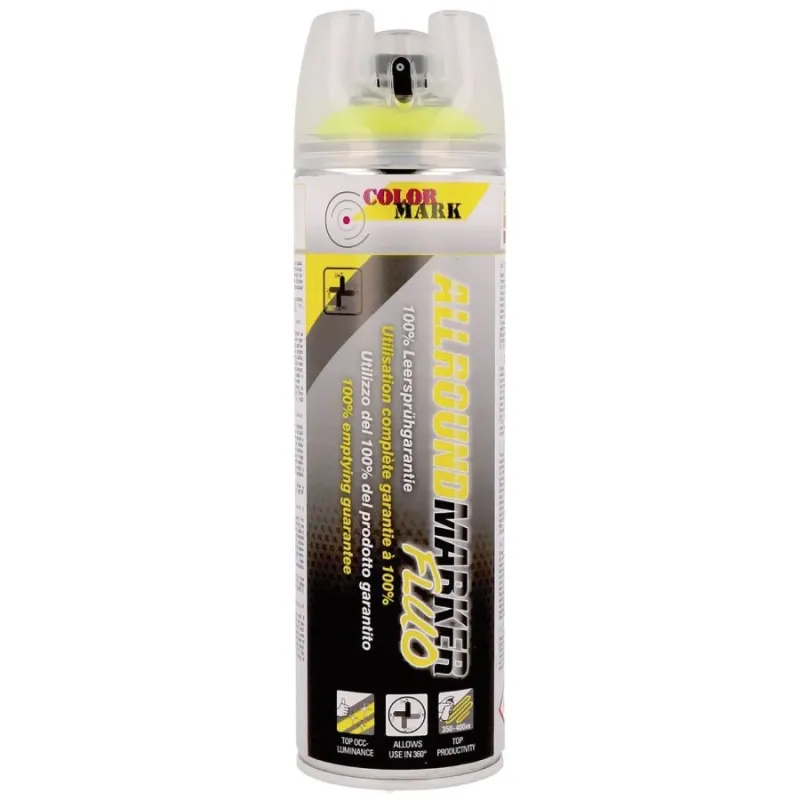 Allroundmarker Fluo 360 yellow 500ml, Motip