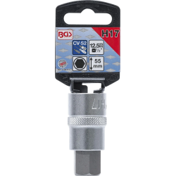 Skrūvgriežu uzgalis muciņā - 1-2 Stiprinājums - 17 mm Uzgalis