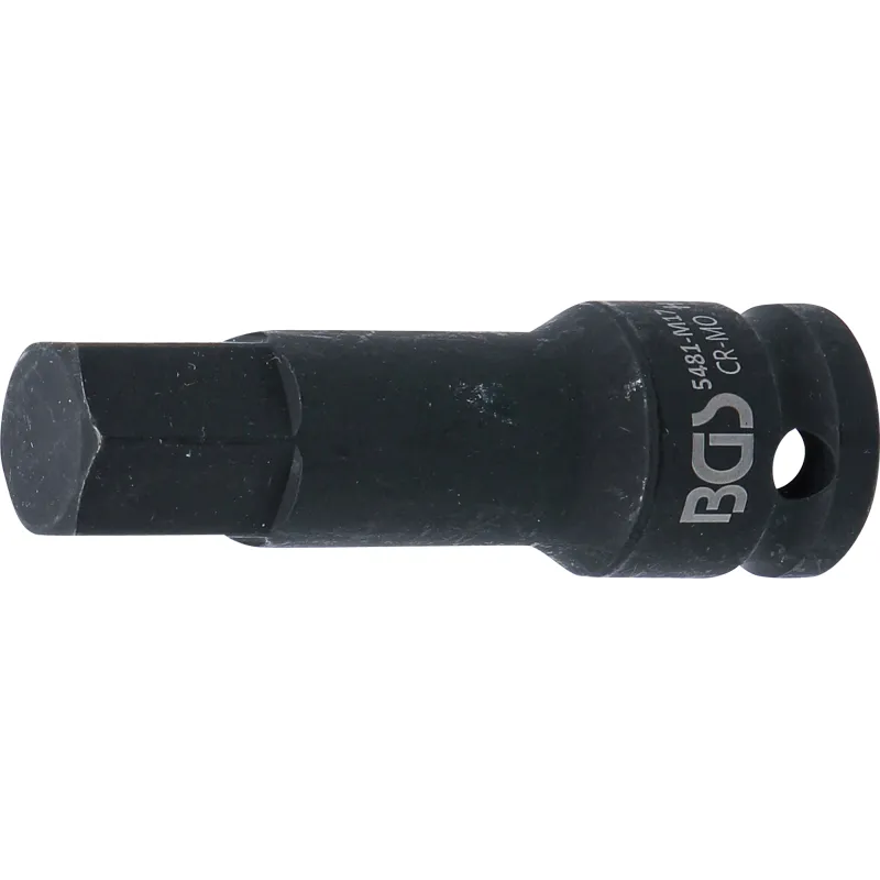 Triecienuzgalis muciņā - 17 mm Uzgalis - 1-2 Stiprinājums - 75 mm Garums