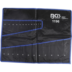 1196-LEER Tukša soma - atslēgu komplektam 6-32mm BGS