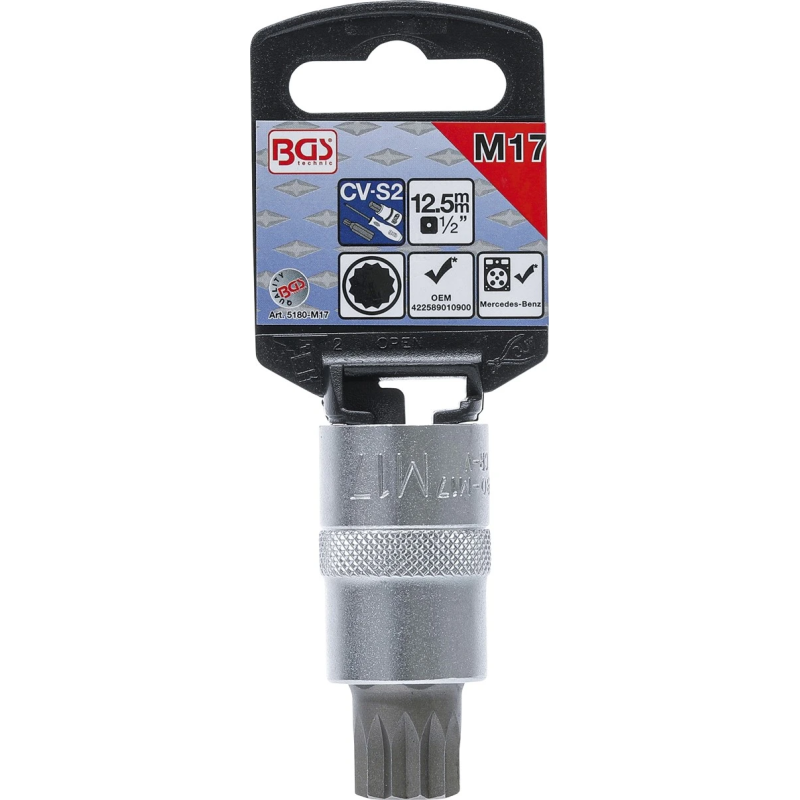 Skrūvgriežu uzgalis muciņā - M17 Uzgalis ,XZN, - 1-2" Stiprinājums