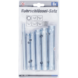 85814 Cauruļmuciņu komplekts 8x9 -16x17mm 6gb. BGS