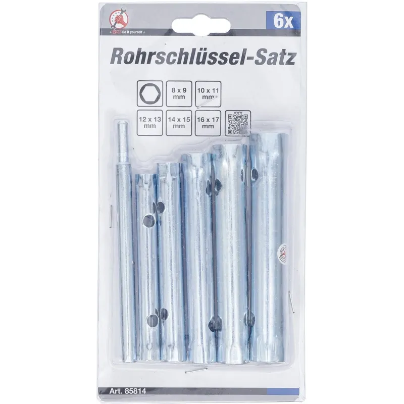 85814 Cauruļmuciņu komplekts 8x9 -16x17mm 6gb. BGS