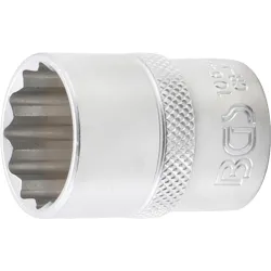 Socket, 12-point - 12.5 mm ,1-2, Drive - 21 mm