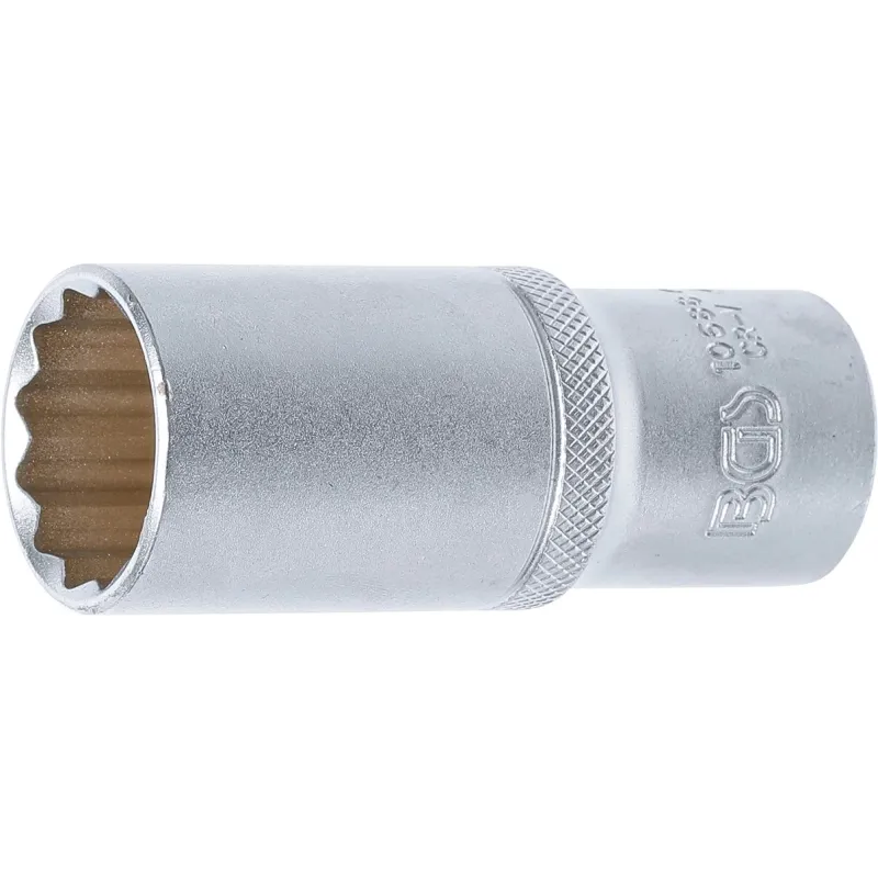 Socket, 12-point, deep - 12.5 mm ,1-2, Drive - 24 mm
