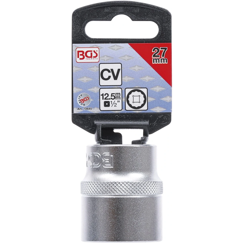 Muciņa 12-kanšu - 27 mm izmērs - 1-2" savienojums