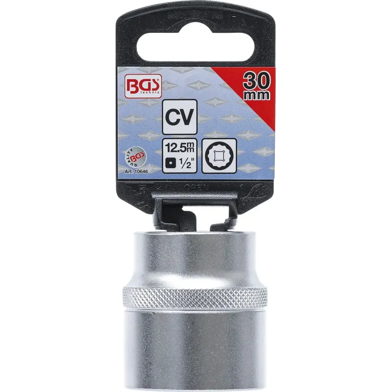 Muciņa 12-kanšu - 30 mm izmērs - 1-2 savienojums