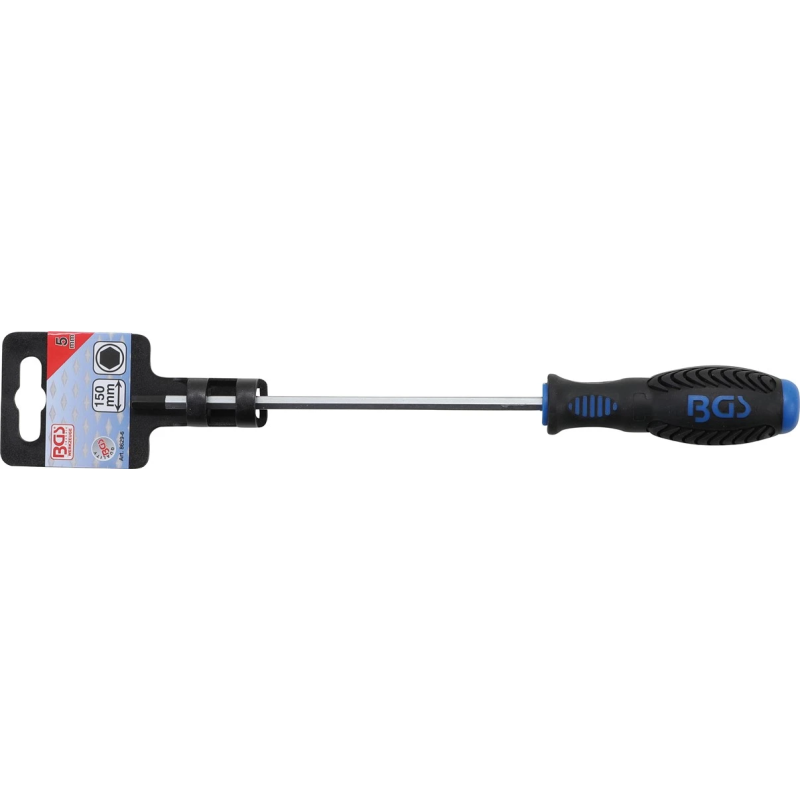 Skrūvgriezis seškantes - 5 mm izmērs - 150 mm asmeņa garums