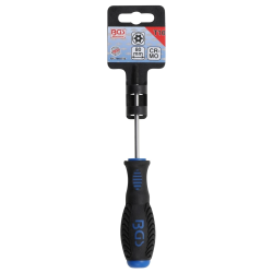 Skrūvgriezis Torx ar caurumu - T10 izmērs - 80 mm asmeņa garums