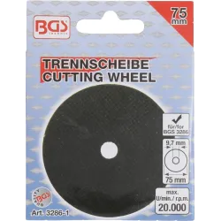 Cutting Disc - DIA 75 x 1.8 x 9.7 mm