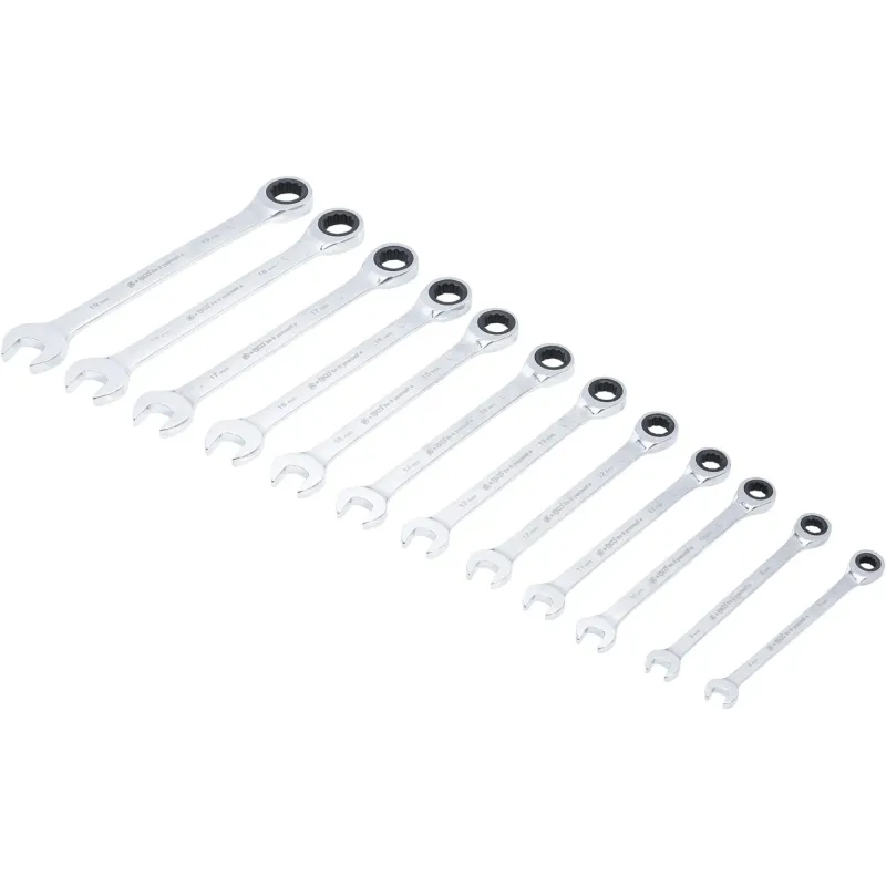 Ratchet Combination Wrench Set - 8 - 19 mm - 12 pcs.