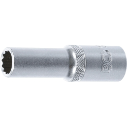 Muciņa 12-kanšu dziļā - 12 mm izmērs - 1-2" savienojums