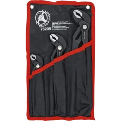 Water Pump Pliers Set - 175 - 240 - 300 mm - 3 pcs.